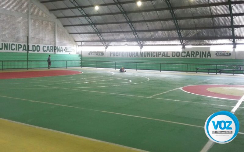 Reforma do Ginásio municipal foi solicitada pelo Vereador Júnior de Salete em Carpina