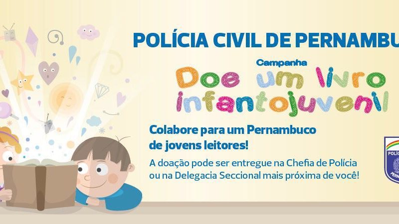 Polícia Civil inicia campanha de arrecadação de livros