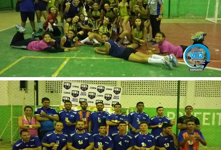 Ferroviário no feminino e Vicência no masculino levam Copa de Handebol em Carpina