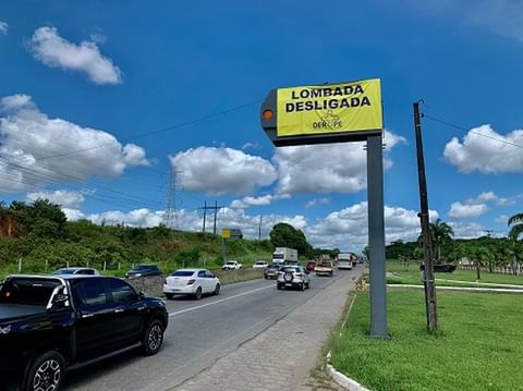 DER de Pernambuco desliga lombadas eletrônicas para feriado da Páscoa